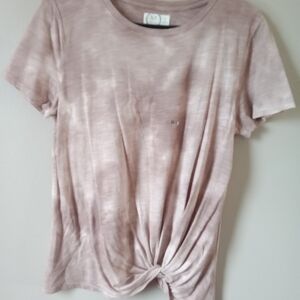 Maurices Rose Colored Knotted Tee